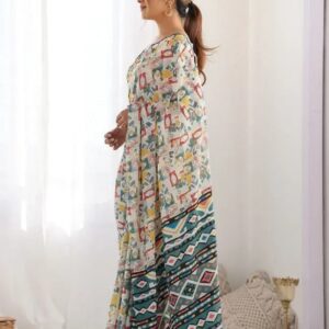 Digital Printed Saree