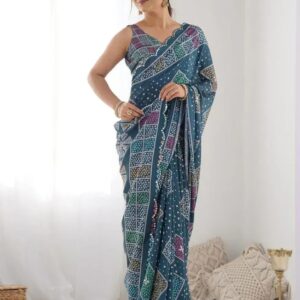 Digital Printed Saree